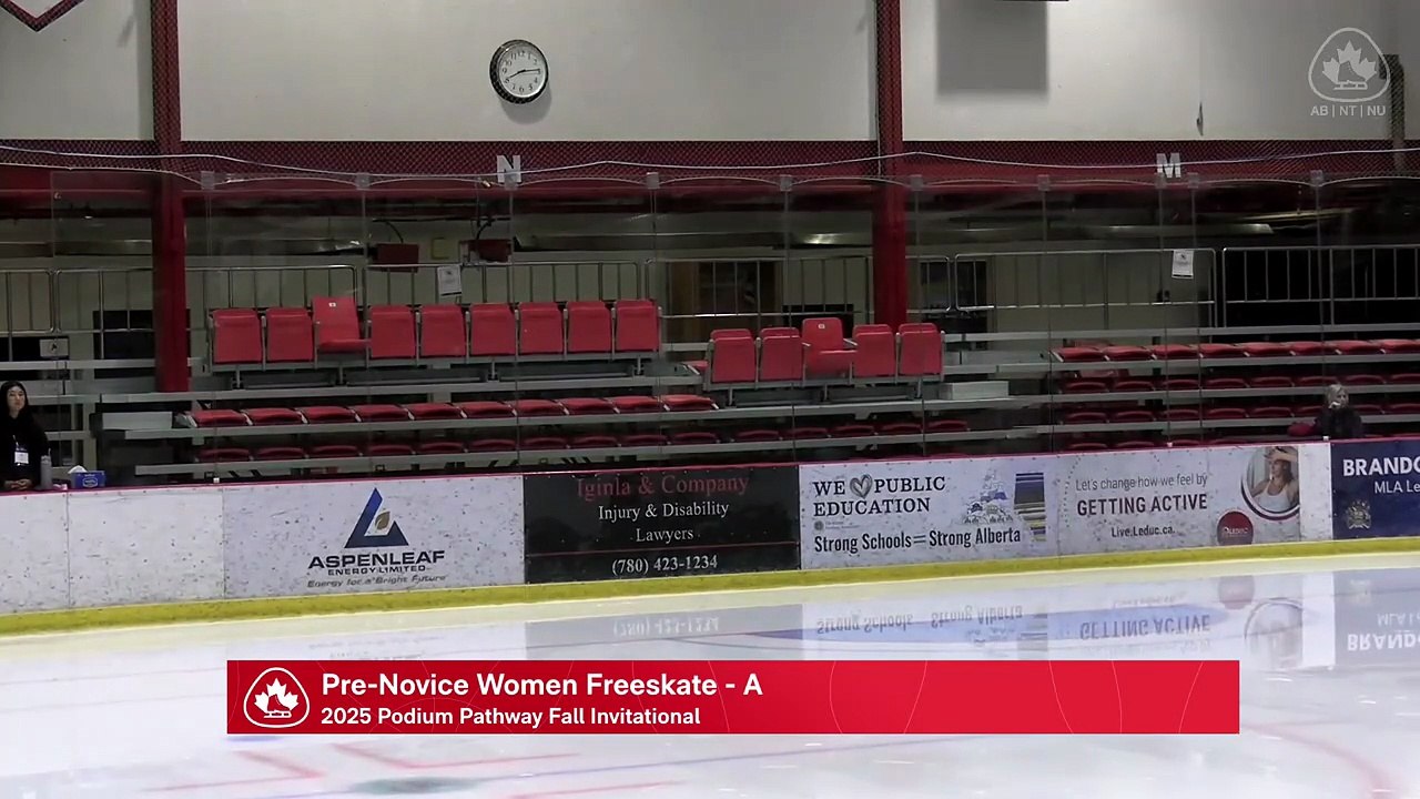 Pre-Novice Women Freeskate - Flight A - Aspen Rink -  2025 Podium Pathway Fall Invitational (14)