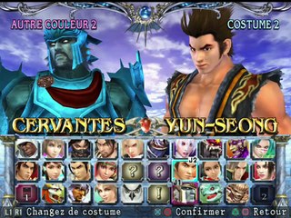 SoulCalibur III online multiplayer - ps2