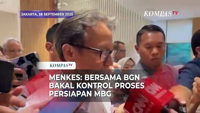 Menkes Soal Kasus Keracunan MBG: Siap Bantu BGN, Siapkan Ahli Gizi!