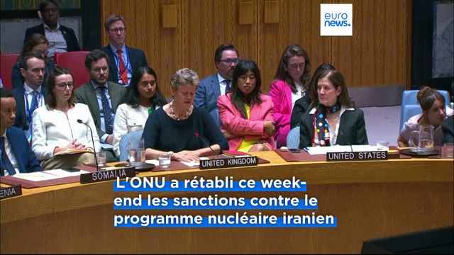 L'Iran pourrait se retirer du traité nucléaire suite aux nouvelles sanctions de l'ONU