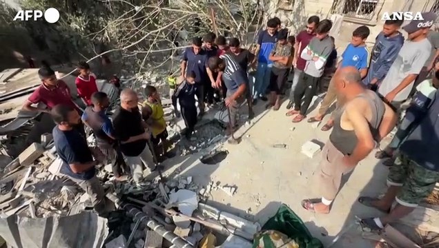 Gaza, raid israeliano su Nuseirat: almeno 10 morti
