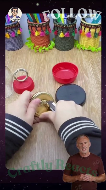 DIY Rope Vase ✨ | Easy & Budget-Friendly Home Décor Idea  Turn an ordinary jar into a stunning rustic décor piece with just rope and glue! This DIY is budget-friendly, stylish, and perfect for adding a personal handmade touch Reacts | DIY videos | crafts