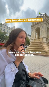La Fontaine des Innocents 📍 Quartier des Halles, Paris©️ Crédit : @petitmauda🎁 Tous nos bons plans en bio ! ❤️‍🔥👉🏻 Abonne-toi au Petit Mauda pour découvrir encore plus d’histoires insolites de Paris !