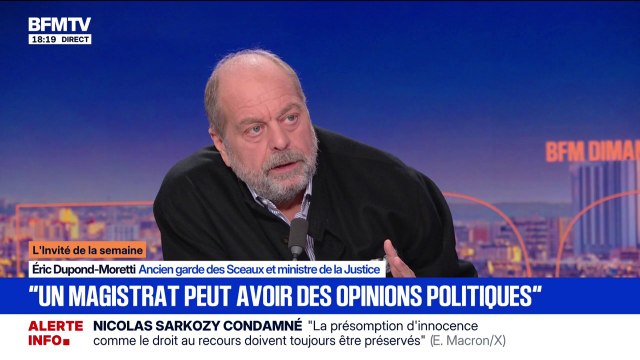 Pour Éric Dupond-Moretti, les journalistes de Médiapart sont des journalistes militants
