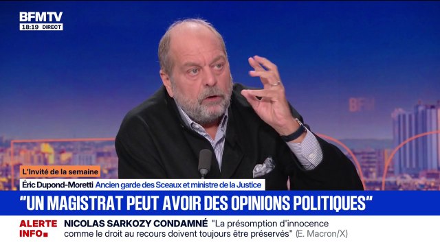 Critiques des institutions juridiques: Vous vous rendez compte de la dinguerie? , s'emporte Éric Dupond-Moretti