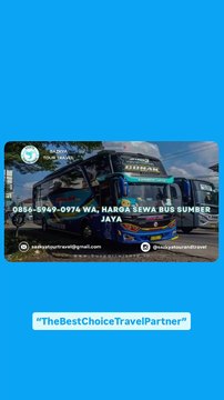 0856-5949-0974 WA, Harga Sewa Bus Pariwisata Sumber Jaya