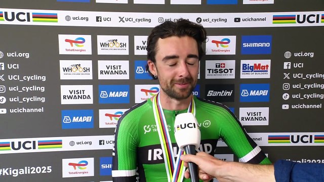 Championnats du Monde UCI Kigali 2025 - Ben Healy : Podium avec Pogacar, Evenepoel... c'est fou