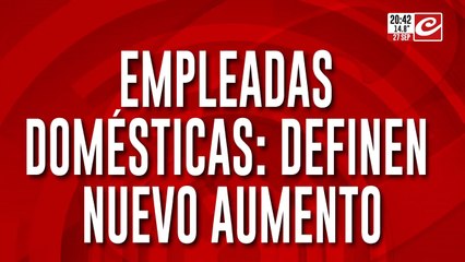 Definen nuevo aumento de empleadas domésticas: ¿Cuánto van a cobrar?