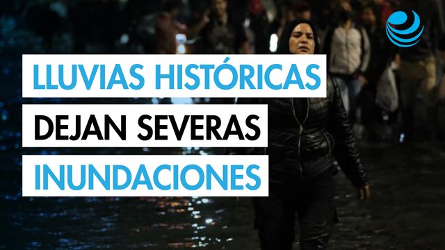 Lluvias históricas en Iztapalapa: más de dos horas de lluvia dejan severas inundaciones