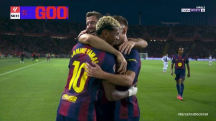 La Liga : Lamine Yamal sert le caviar à Lewandowski !