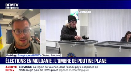 L'ombre de Vladimir Poutine plane sur les élections en Moldavie