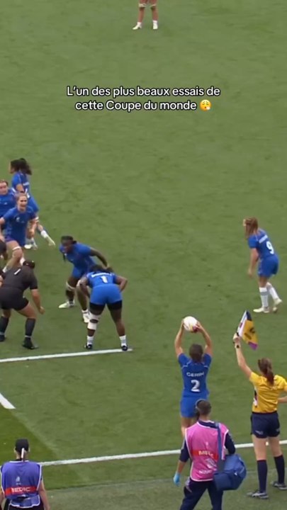 🇳🇿🏉 Défaite difficile pour les Bleues, mais cœur et combativité au rendez-vous !La Nouvelle-Zélande s’impose 42-26 face à la France et remporte la médaille de bronze.