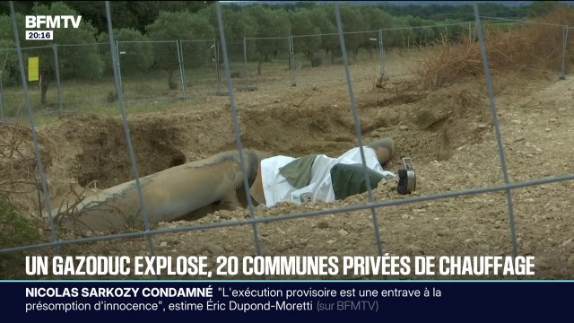 11.000 foyers privés d'électricité et de chauffage après l'explosion d'un gazoduc dans le sud de la France