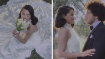 Selena Gomez y Benny Blanco contraen matrimonio; así lucen los recién casados