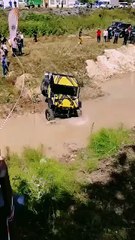 Russian Off-Road Jeep Fails River Crossing | Epic Flip Into Water