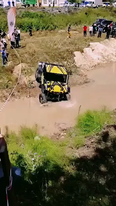 Russian Off-Road Jeep Fails River Crossing | Epic Flip Into Water
