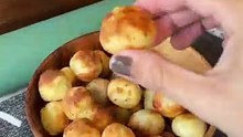 Bolinhas de Batata Assadas