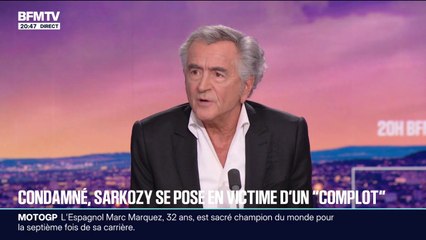 Procès de Nicolas Sarkozy: "Je suis choqué", lance Bernard-Henry Lévy