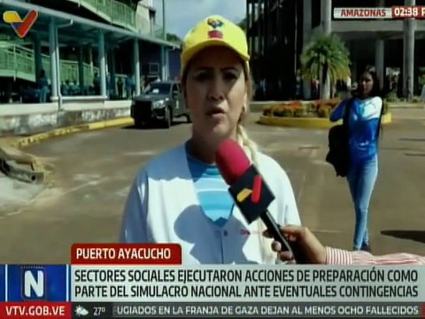 Cuerpos Combatientes del sector salud de Amazonas se suman al Simulacro Nacional de Protección Civil
