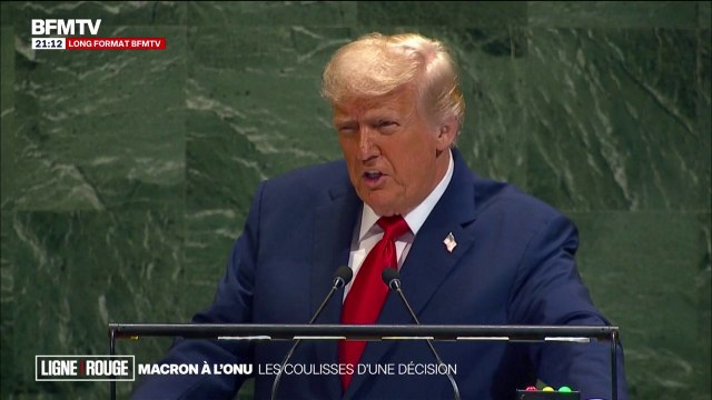 LIGNE ROUGE - Ce qu'a pensé Emmanuel Macron du discours de Donald Trump à l'ONU