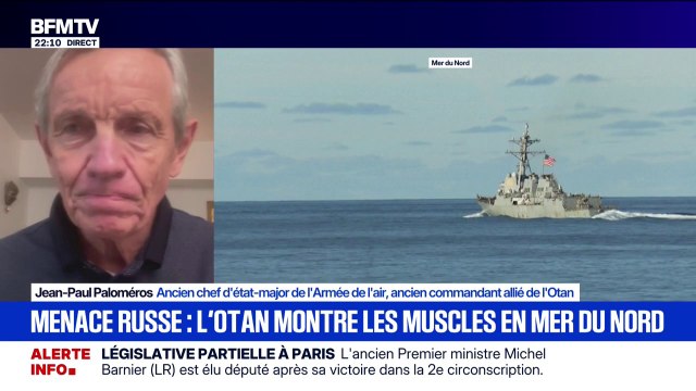 L'exercice militaire en mer du Nord permet à l'Otan de montrer sa détermination, sa crédibilité militaire , affirme Jean-Paul Paloméros, ancien chef d'État-major de l'Armée de l'air
