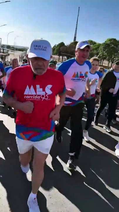 Lula na Corrida e Caminhada MEC