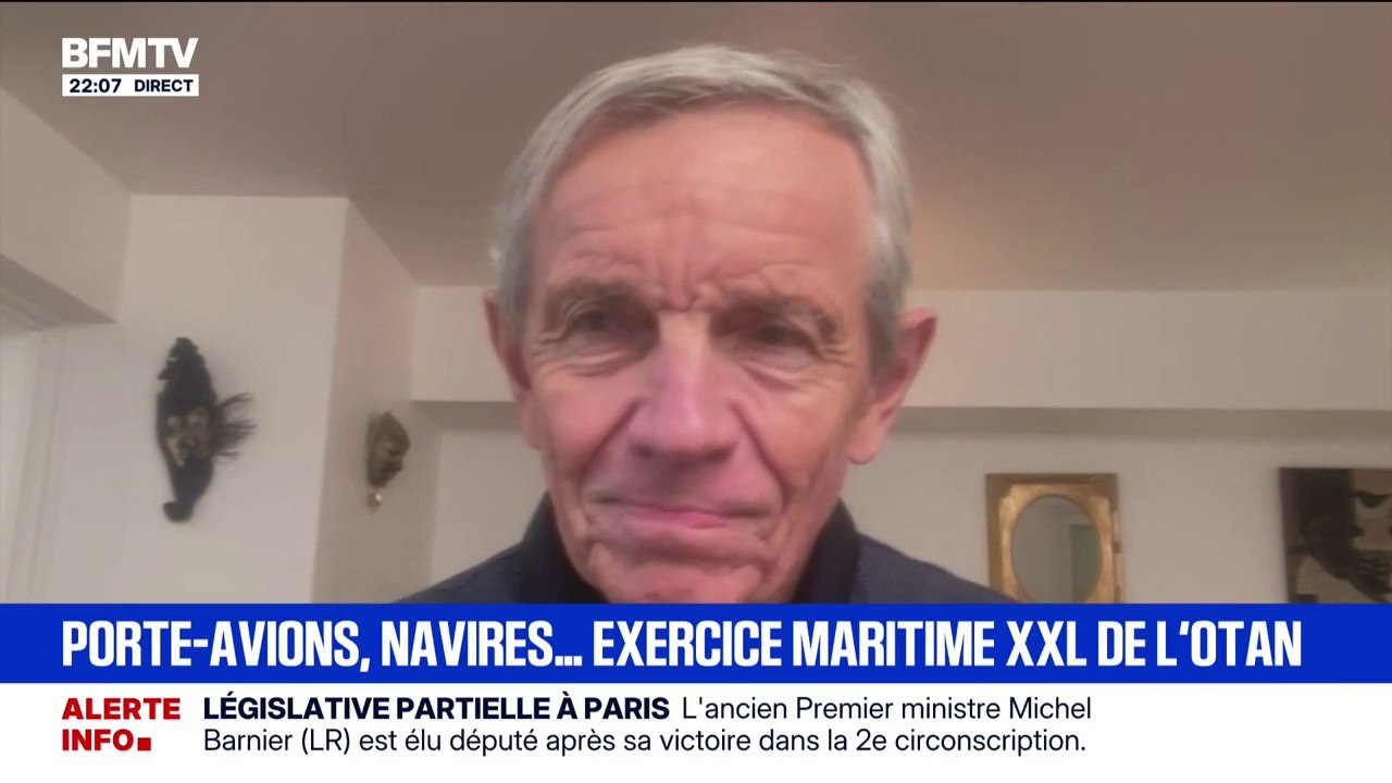Menaces russes: "Il faut y ajouter les essaims de drones", déclare Jean-Paul Paloméros, ancien chef d'état-major de l'armée de l'air