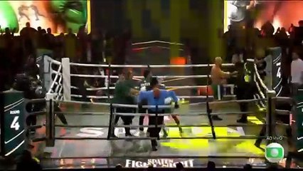 Papelón en Spaten Fight Night: el combate terminó en batalla campal en el ring
