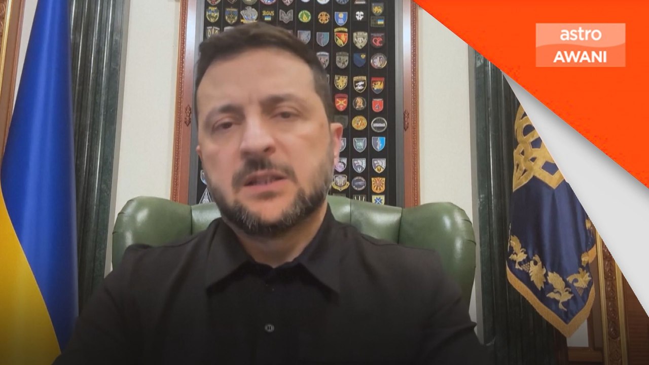 Zelenskiy seru rusia bertanggungjawab atas serangan besar ke atas Ukraine