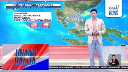 Weather update as of 7:10 AM (September 29, 2025) | Unang Balita