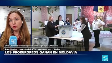 Proeuropeos consolidan su victoria en Moldavia
