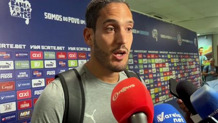 Ronaldo explica como enxergou o posicionamento de Ademir e garantiu o lance preciso que resultou no único gol do Bahia na partida