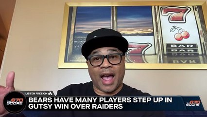 Bears have many players step up in gutsy win over Raiders