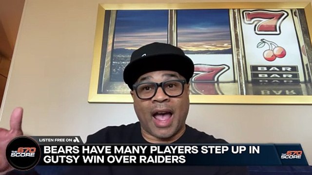 Bears have many players step up in gutsy win over Raiders