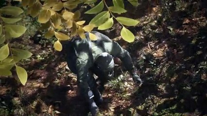 Feels over dramatic when he takes off his equipment.