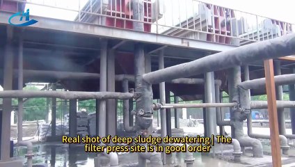 Sitio de deshidratación y filtración de lodos.