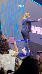 Leila Barros at the FIVB 2025 Finals awards ceremony | PEP Goes To