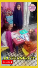 Ayat fatima bchon ko parhaty hoeye | class room moments | princess ayat