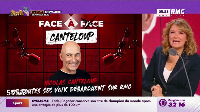 Le bonus RMC : Face à Canteloup , les nouvelles voix de RMC - 29/09