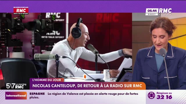 Le Portrait de Virginie Phulpin : Nicolas Canteloup, de retour à la radio sur RMC - 29/09