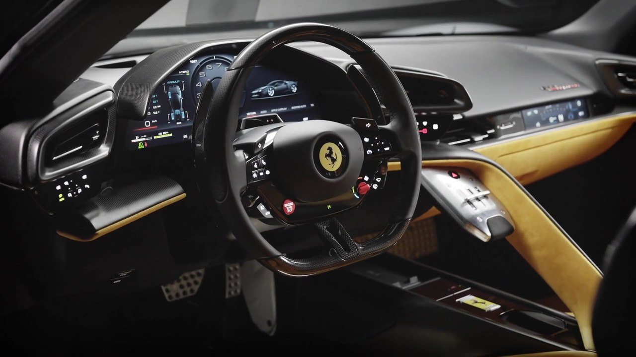Ferrari 849 Testarossa AF Interior Design