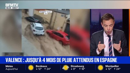 Espagne: jusqu'à quatre mois de pluie attendus à l'est du pays