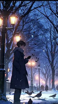 Feathers in the Snow