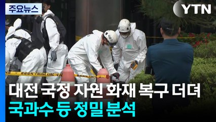 대전 국정 자원 화재 복구 더뎌...국과수 등 정밀 분석 / YTN