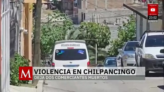 Violencia en Chilpancingo deja dos comerciantes asesinados y tres transportes incendiados