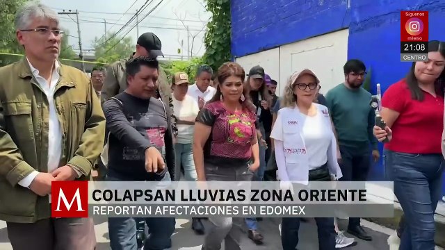 Clara Brugada, promete apoyo emergente y desazolve tras graves inundaciones en Iztapalapa