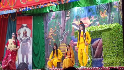 मारीच रावण, लक्ष्मण सूर्पनखा प्रसंग पहाड़ी रामलीला