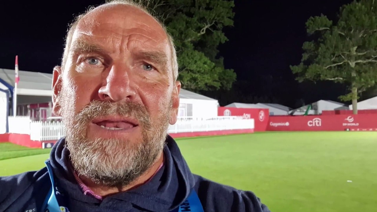 Martin Dempster at Ryder Cup - day 7