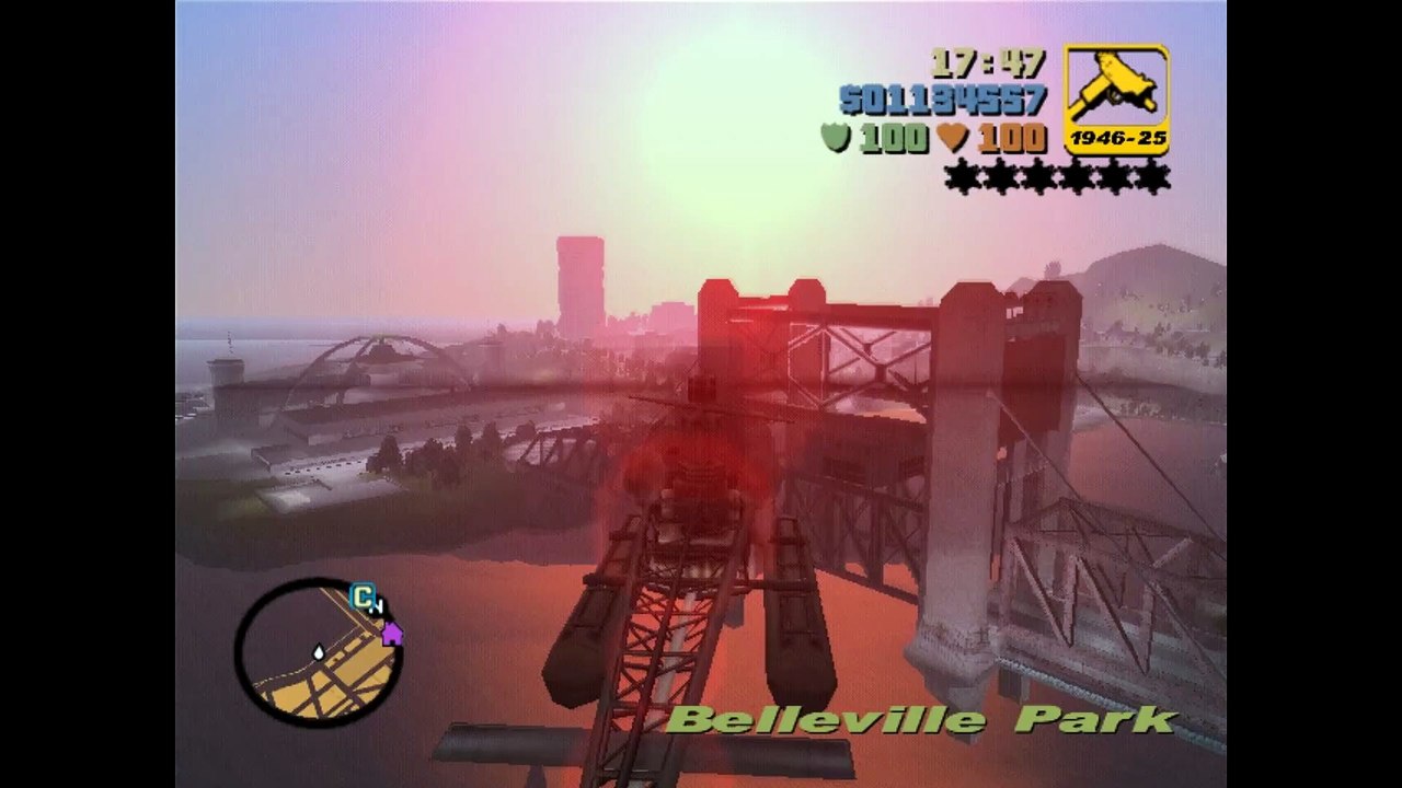 Grand Theft Auto 3: Liberty City / Vice City Mod  | Callahan Bridge, view.