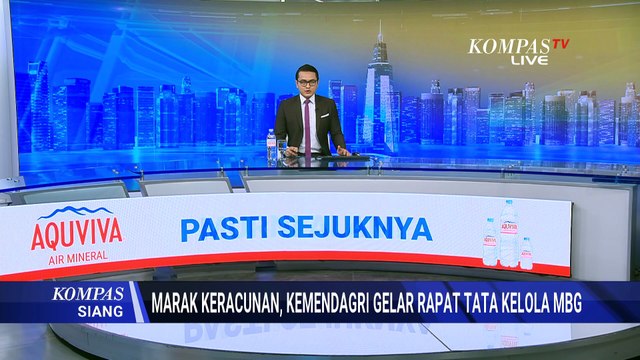 Marak Keracunan MBG, Kemendagri Gelar Rapat Virtual dengan Pemkab se-Indonesia | KOMPAS SIANG